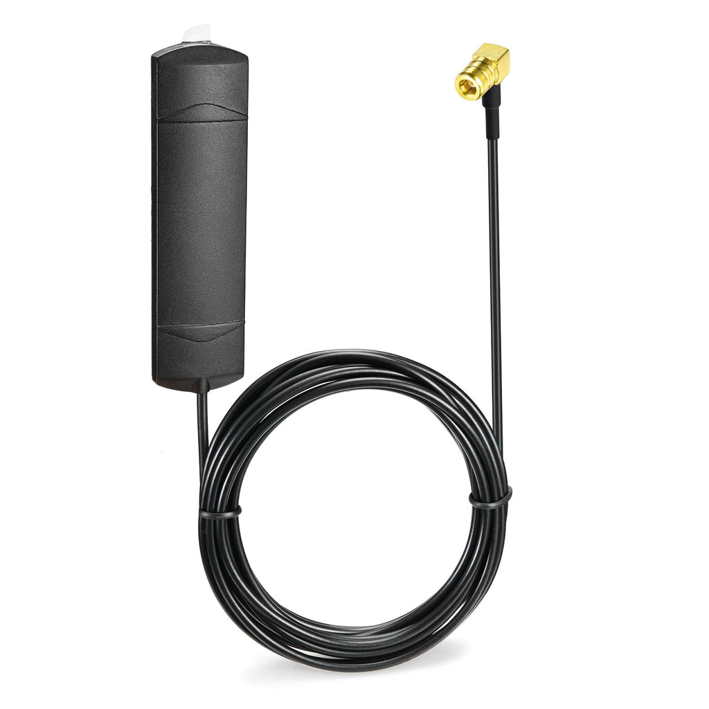 Eightwood DAB DAB+ Antenne Auto FM AM Radio Antenne Windschutzscheiben Antenne Patch Antenna 17dbi + 3M DAB Antenna SMB Anschluss Kabel für Pioneer Alpine Clarion Digital Radio FM Tuner