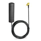 Eightwood DAB DAB+ Antenne Auto FM AM Radio Antenne Windschutzscheiben Antenne Patch Antenna 17dbi + 3M DAB Antenna SMB Anschluss Kabel für Pioneer Alpine Clarion Digital Radio FM Tuner