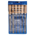 PFERD TOOLS Schlüsselfeilen-Set 265 B in Kunststofftasche, 6 Feilen, 100mm, mit Holzheften, 11706100 - für eine große Bandbreite von filigranen und leichten Feilaufgaben geeignet