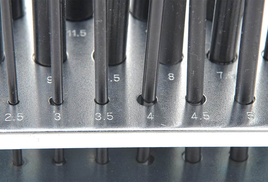 HHIP 8600-0043 25 Piece 1-13mm Metric Transfer Punch Set