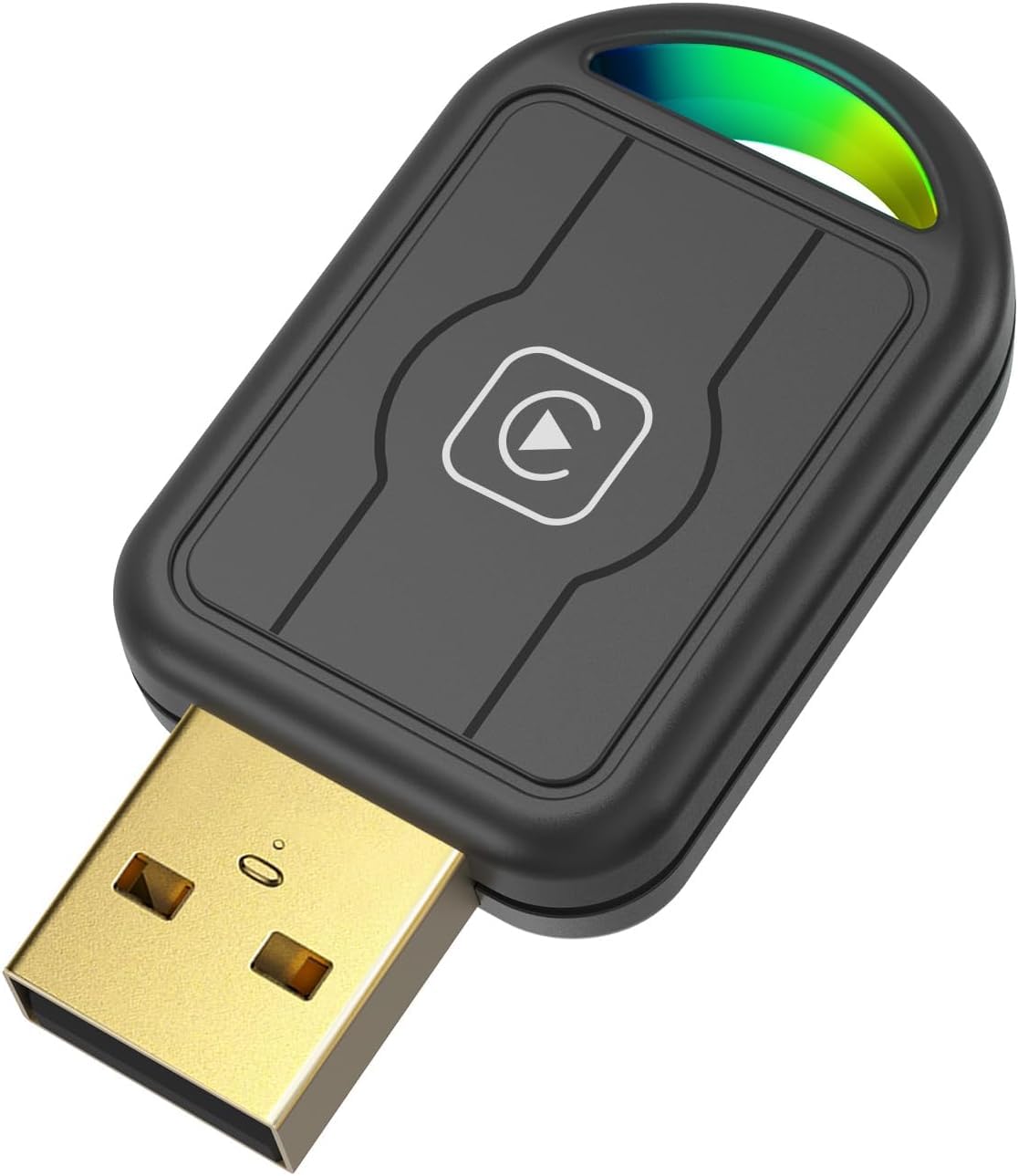 Tadcov Mini Carplay Wireless Adapter für iPhone & Apple, Auto Connect, Verwandelt Kabel in Wireless, Plug-and-Play, kompakter USB-Dongle für Autos mit Apple CarPlay (iOS 10+, ab 2015), 1 Pcs