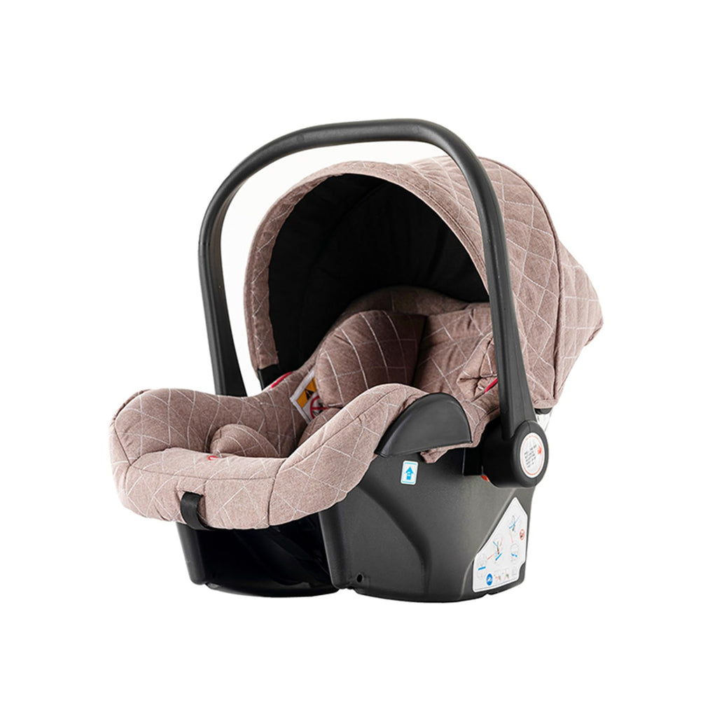 MoLi Kinderwagen 3 in 1, Kinderwagen mit Umkehrbarem Doppelschiebemodus, Buggy mit Großer Bequemer Babywanne, Kombikinderwagen 3 in 1 Rahmen Aluminiumlegierung Faltbar Hohe Landschaft (225 Khaki)