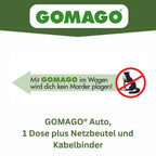 GOMAGO Marderschutz für Ihr Auto 2er Set | Zuverlässige und einfache Mardervergrämung durch Duftstoff | Alternative zu Marderschreck, Marderspray, Ultraschall u.ä. | Einfache Anwendung [2 x 35g]