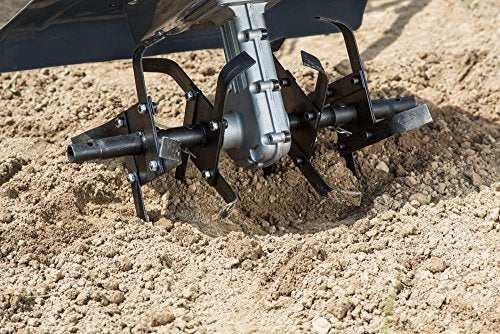 IKRA Elektro Bodenhacke Kultivator FEM 1500 Flexible Arbeitsbreite 17-45cm, inkl. Häufelpflug