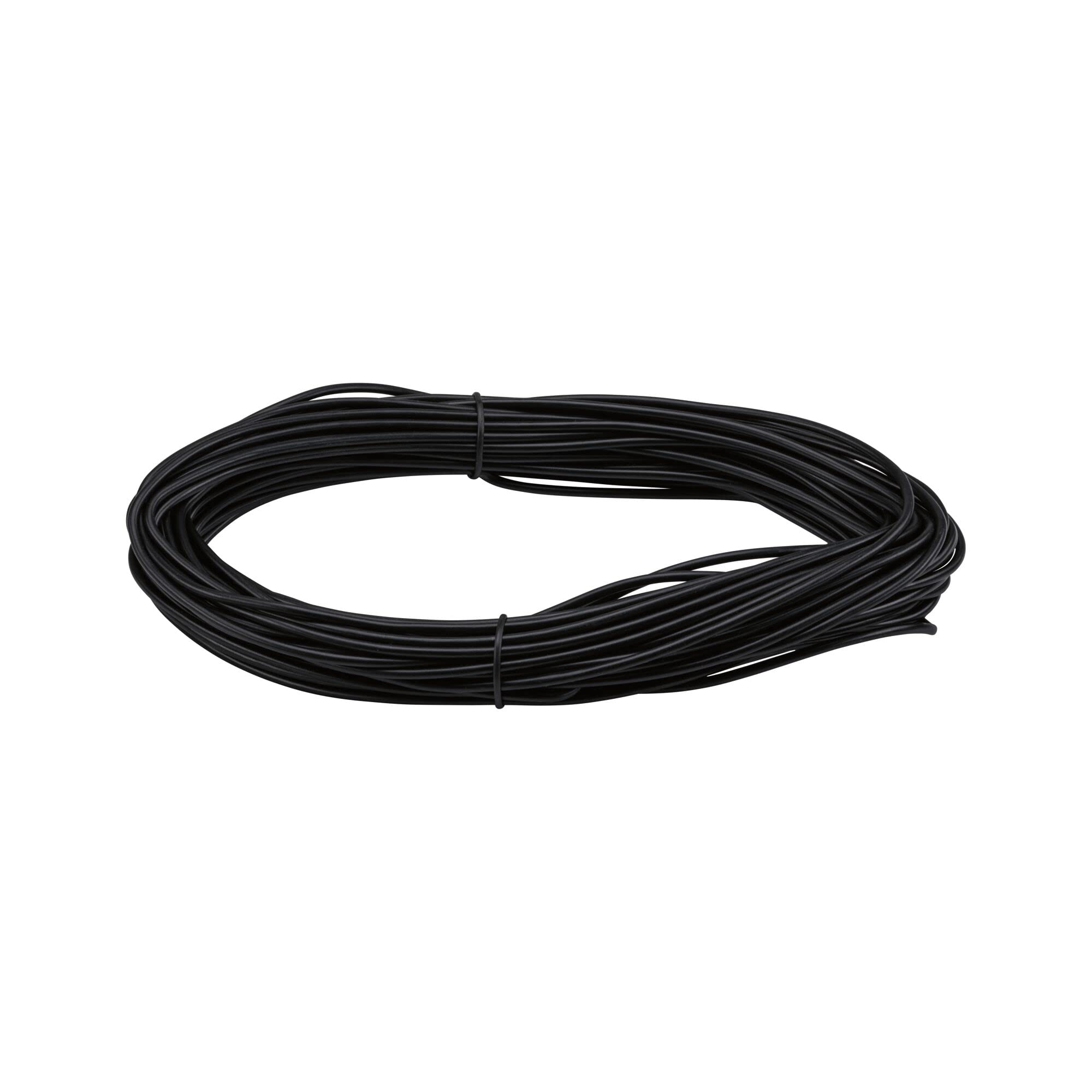 Paulmann 94593 Seilsytem Spannseil Corduo 20m isoliert 2,5qmm Seil Schwarz Drahtseil Schiene