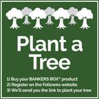 Bankers Box Archivbox mit FastFold System, groß, FSC, 10er-Packung, grau