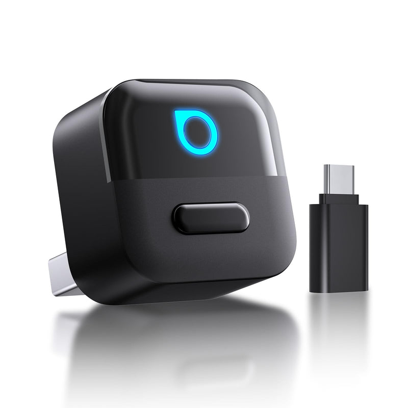 OTTOCAST (2026 Neu) 2-in-1 Wireless CarPlay & Android Auto Adapter, Mini Pico mit EIN-Knopf-Trennung, WiFi 6, Bluetooth 5.4, Plug & Play für Fahrzeuge mit werkseitigem CarPlay/Android Auto