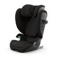 CYBEX Gold Kinder-Autositz Solution G2 Comfort, Ab ca. 3 bis 12 Jahre (100 - 150 cm), Max. 50 kg, Für Autos mit und ohne ISOFIX, Magic Black (Schwarz)