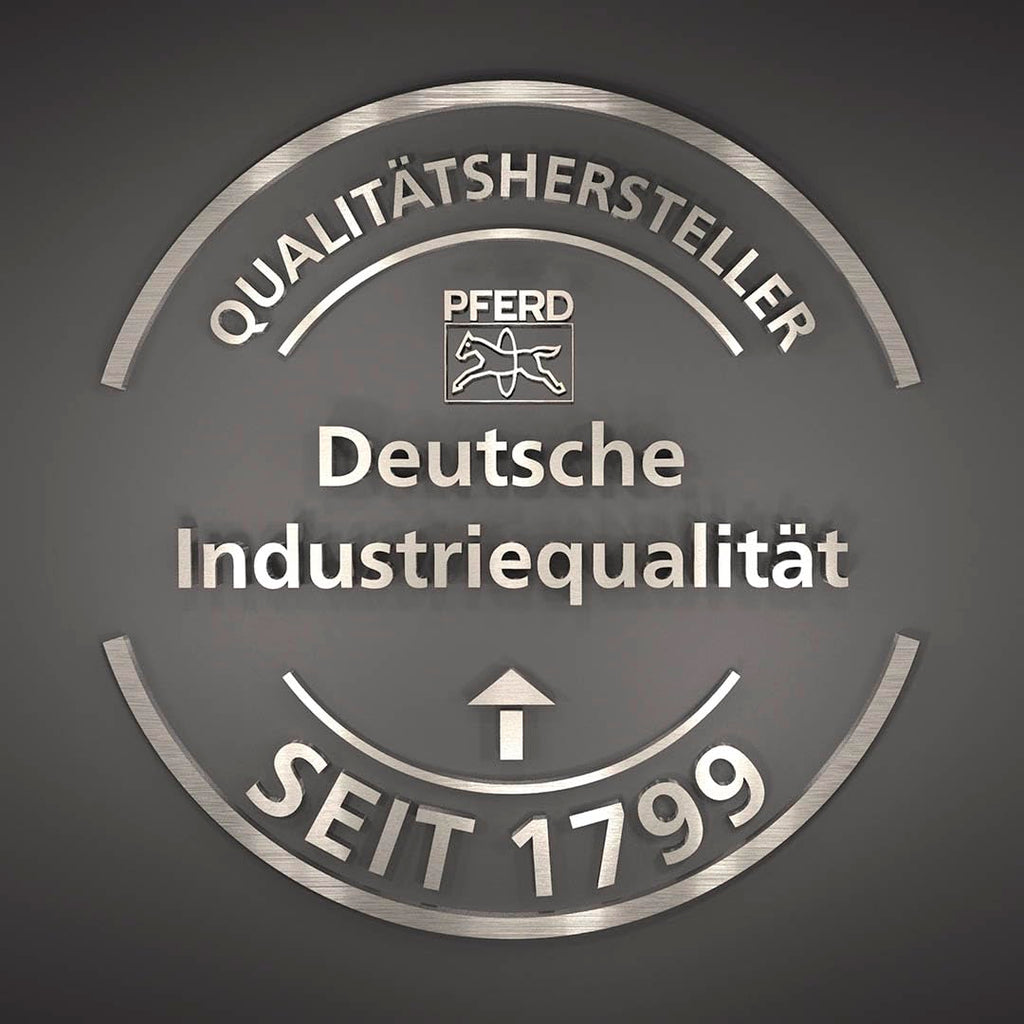 PFERD TOOLS Werkstattfeilen-Set in PVC-Rolltasche, 5 Feilen, 200mm, 11800520 - für ein umfassendes Anwendungsspektrum geeignet
