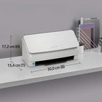 HP ScanJet Pro 2000 s2, Scanner, Einzelblattzufuhr, 50-Blatt ADF, USB 3.0, bis zu 3.500 Seiten täglich, Kurzbefehle