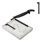 VEVOR Papierschneider Hebelschneider, 381 mm Max. Schnittbreite Manuelle Papierschneidemaschine, 16 Blätter Kapazität, mit Schutzschiene/Klingenarretierung für Karton/Pappe, Papierschneider