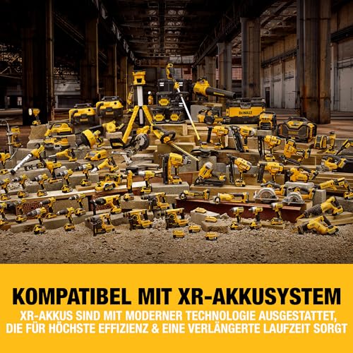 DEWALT 18V XR Akku-Winkelschleifer 125mm mit Paddel-Schalter (bürstenloser Motor, elektrische Bremse & Kupplung, Schnellspannfutter, inkl. TSTAK-Box II, Lieferung ohne Akku & Ladegerät), DCG406NT-XJ