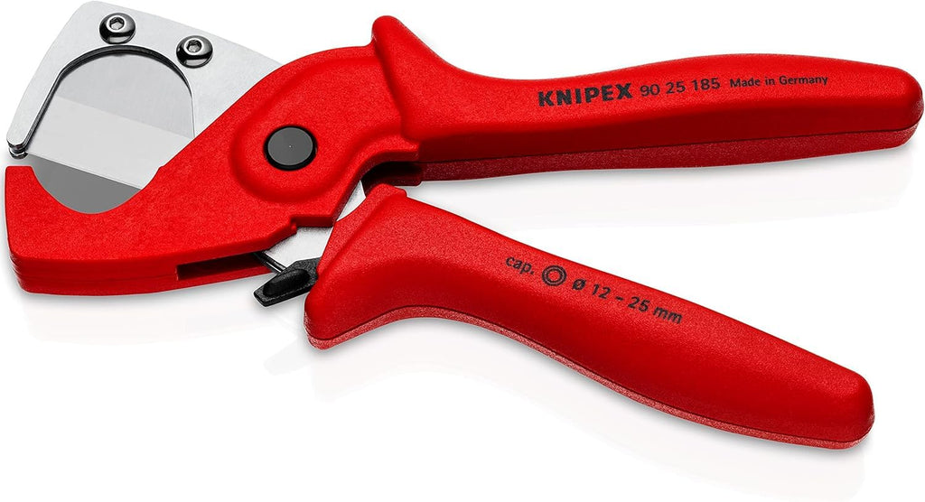 KNIPEX Rohrschneider für Kunststoff-Verbundrohre aus zähem, glasfaserverstärktem Kunststoff 185 mm, 90 25 185