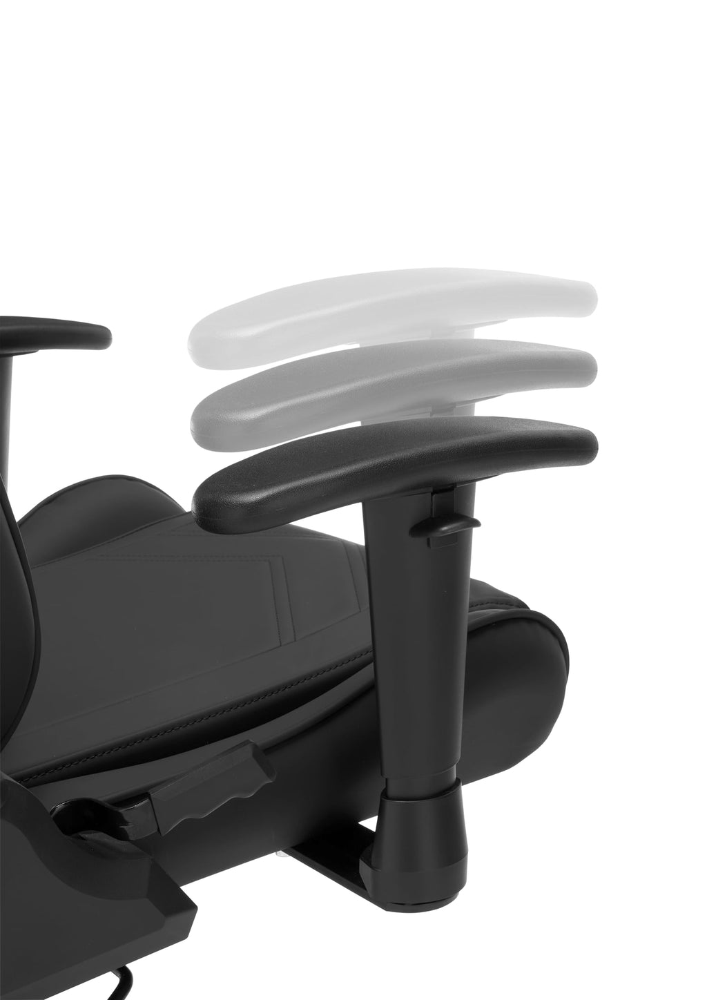 DXRacer Prince L PF132 Gaming-/ Büro-/ Schreibtischstuhl, mit Wippfunktion Gaming Stuhl Höhenverstellbarer Drehstuhl PC Stuhl Ergonomischer Chefsessel, schwarz