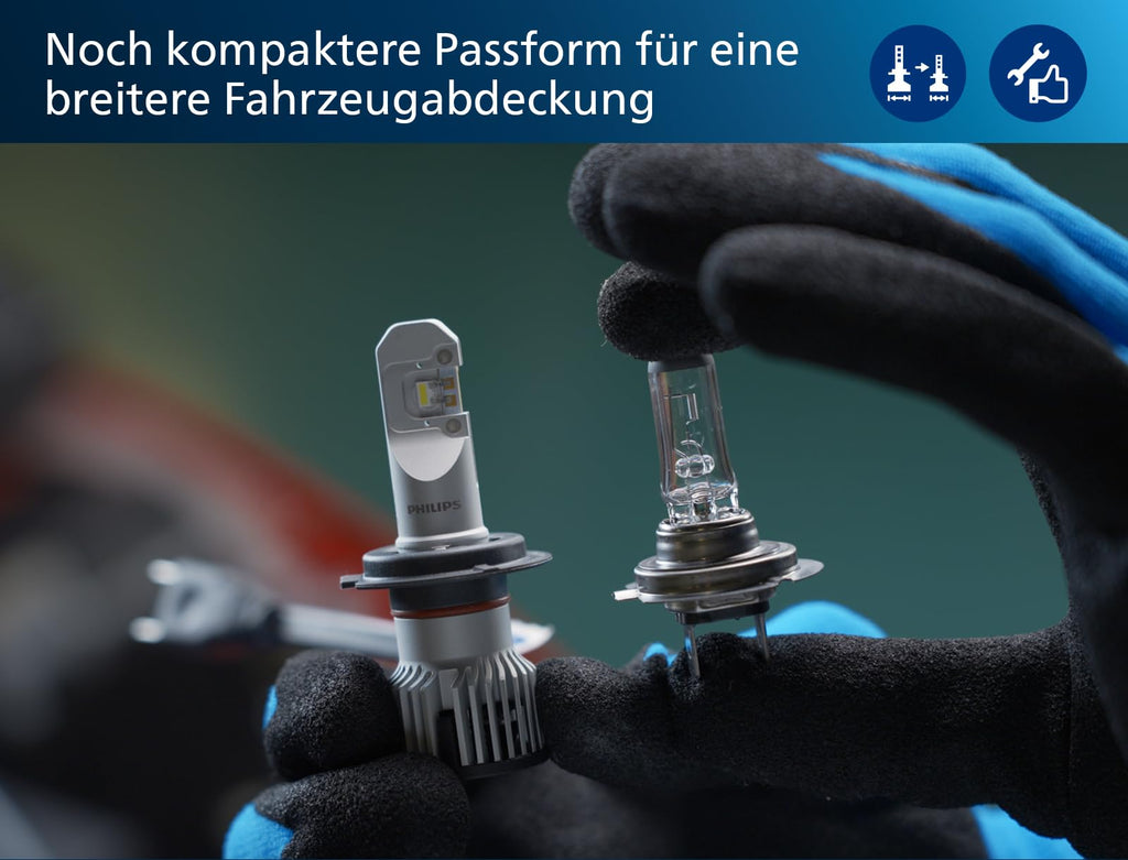 Philips Ultinon Pro6000 Boost H7 LED Scheinwerferlampe Straßenzulassung Autoenthusiasten