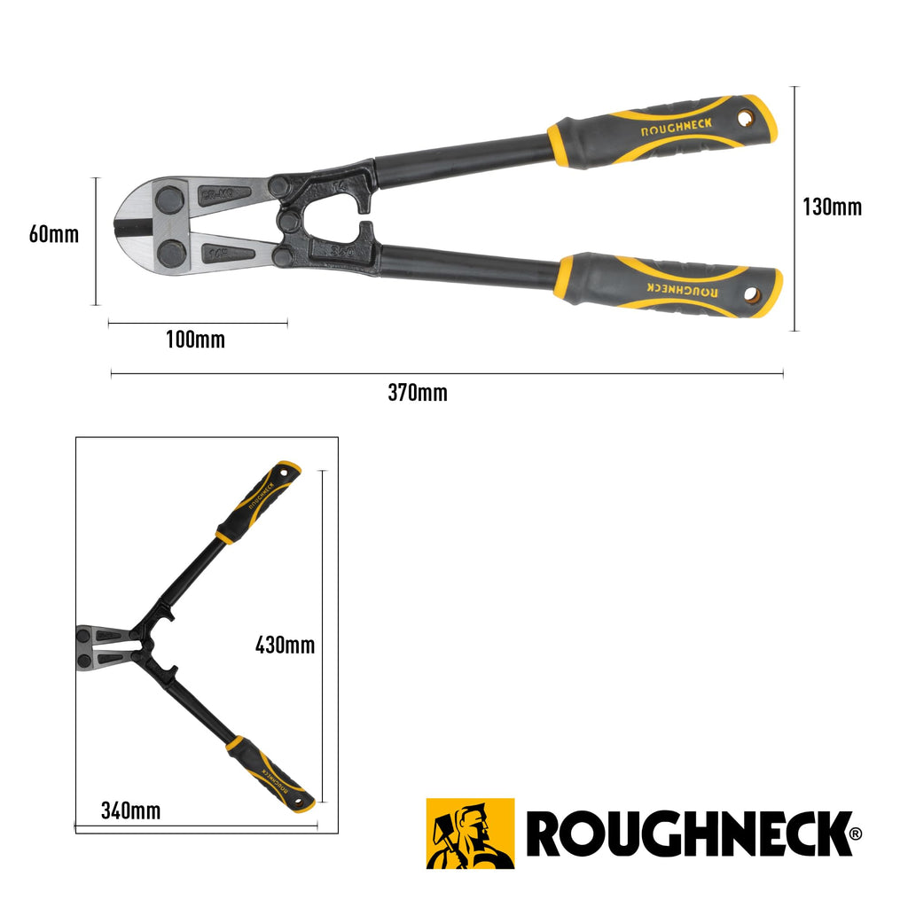 Roughneck rou39114 35,6 cm Profi Bolzenschneider – Schwarz
