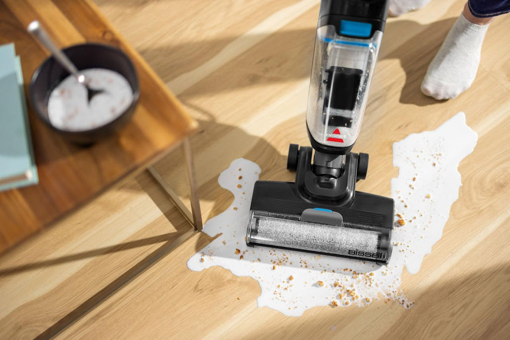 Bissell CrossWave HF2, Nass Trockensauger mit Kabel, Saugen & Wischen in Einem, Leichtgewichtiger Nasssauger, Saugwisher mit Hoher Leistung, Waschsauger, Wischsauger, Nur für Harte Böden, 3845N