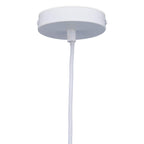 Relaxdays Kinderzimmerlampe Sterne, hängende Schirmlampe für Mädchen, Sternenhimmel Motiv, E27, runder Stoffschirm, rosa, 122 x 27 x 27 cm