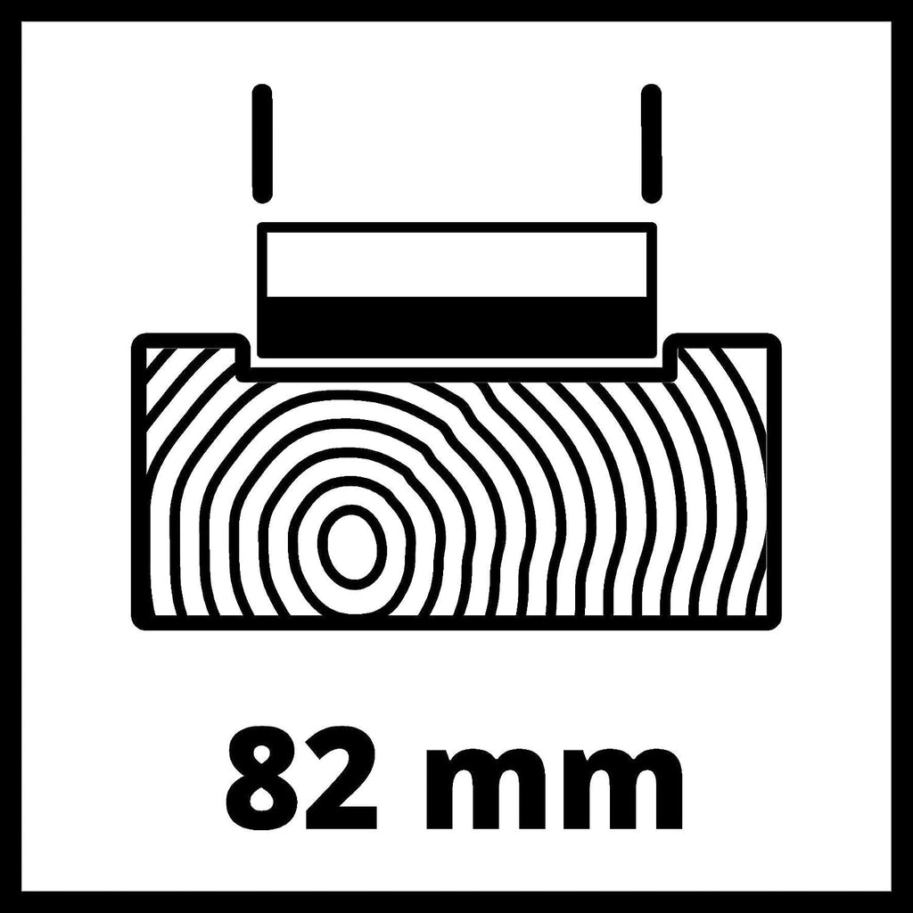 Einhell Elektrohobel TE-PL 900 (Fußplatte Mit 3 V-Nuten, Softgrip, Inkl. Parallelanschlag, Falztiefenanschlag, TCT Hobelmesser), Blau, 900 W, Bis 3 mm Spantiefe, Große Messerwelle