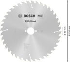 Bosch Professional Kreissägeblatt Optiline Wood (für Holz, 250 x 30 x 3,2 mm, 40 Zähne, Zubehör Kreissäge), 2608640728, Ø 250 mm
