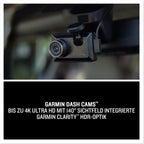Garmin Dash Cam X110 - Premium Dash Cam mit 1.080p HD-Aufläsung, 140° Blickwinkel 2,4 Zoll LCD Display, Garmin Clarity Polfilter und automatischer Unfallerkennung