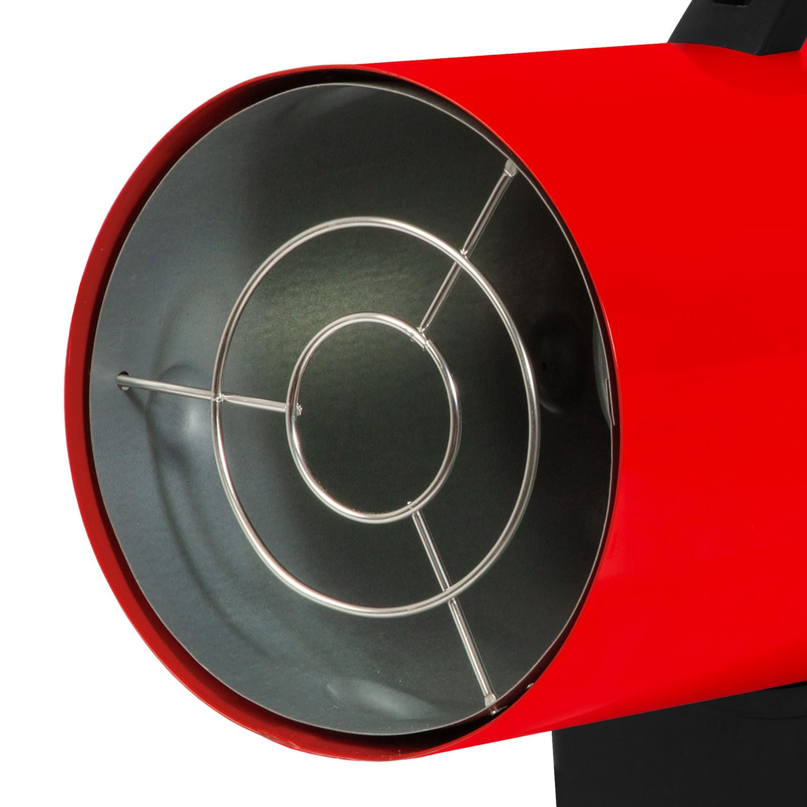 EBERTH Gasheizgebläse 15 kW Direkt, Heizkanone Gas, Luftdurchsatz 320 m³/h, Gasheizer mit Schlauch, Druckminderer, für Propan-/Butangasflasche, Gas Heizgebläse mit Überhitzungsschutz, Flammensicherung