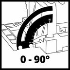 Einhell Flachdübelfräse TC-BJ 900 (860 W, 14 mm, Winkel- und Höheneinstellung, Staubfangsack)