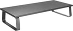 RICOO Monitor Schreibtischaufsatz Schreibtisch Aufsatzregal Ständer für Computermonitore FS0111 Monitorständer 60 x 26 x 12 cm Bildschirmerhöhung Bildschirmständer Lapdesk Laptop Tisch Laptoptisch