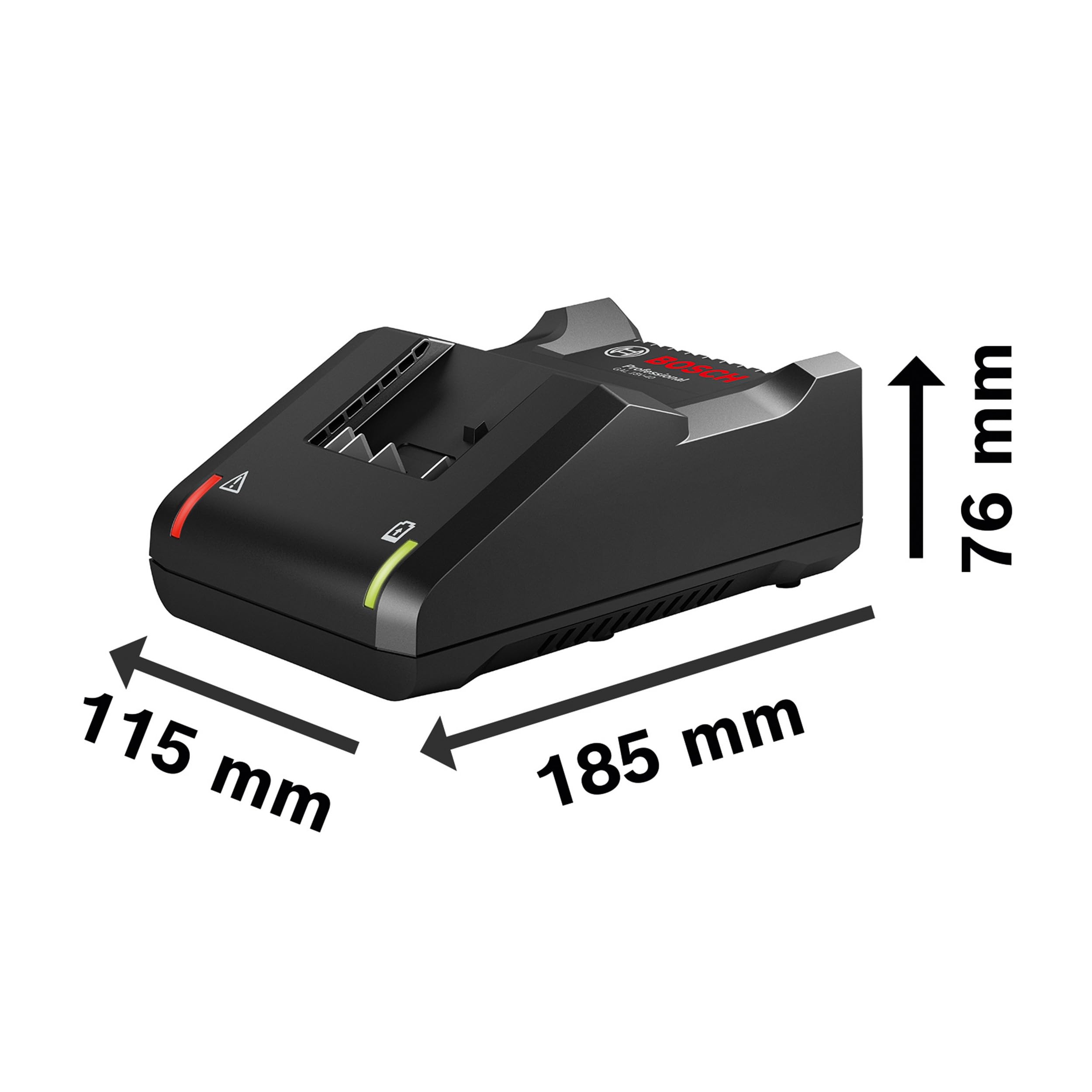 Bosch Professional 18V System Akku Schnellladegerät GAL 18V-40 (ohne Akku)