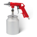 STIER Sandstrahlpistole, 5-10 bar, Sandstrahlgerät, Sandstrahler, Düsendurchmesser 3 mm, Luftbedarf 120 l/min, für Körnung 0,2-0,8 mm, entfernt Rost & Farbe