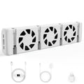 Heizkörper Ventilator, Mono Set Smartes Heizgebläse für Heizungen, Energieeffizienter Heizungsventilator, Intelligenter Heizkörperverstärker Erhöhen die Effizienz der Heizung und Sparen Energie