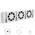 Heizkörper Ventilator, Mono Set Smartes Heizgebläse für Heizungen, Energieeffizienter Heizungsventilator, Intelligenter Heizkörperverstärker Erhöhen die Effizienz der Heizung und Sparen Energie
