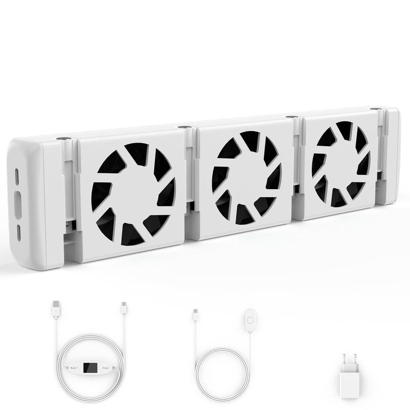 Heizkörper Ventilator, Mono Set Smartes Heizgebläse für Heizungen, Energieeffizienter Heizungsventilator, Intelligenter Heizkörperverstärker Erhöhen die Effizienz der Heizung und Sparen Energie