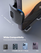 Lamicall Handyhalterung Auto, Handy Autohalterung - [2026 Federclip] Universal Lüftung Handyhalter Auto, 360 Grad Vent KFZ Halterung für iPhone 17/16/15/14/13 Pro Max Plus, Samsung 4-7 Zoll Smartphone