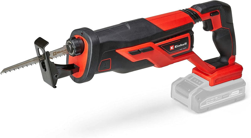 Einhell Akku-Universalsäge TE-AP 18/26 Li-Solo Power X-Change (Li-Ion, 18V, 26 mm Hubhöhe, 18 cm Schnitttiefe in Holz, inkl. Sägeblatt, Lieferung ohne Akku & Ladegerät)