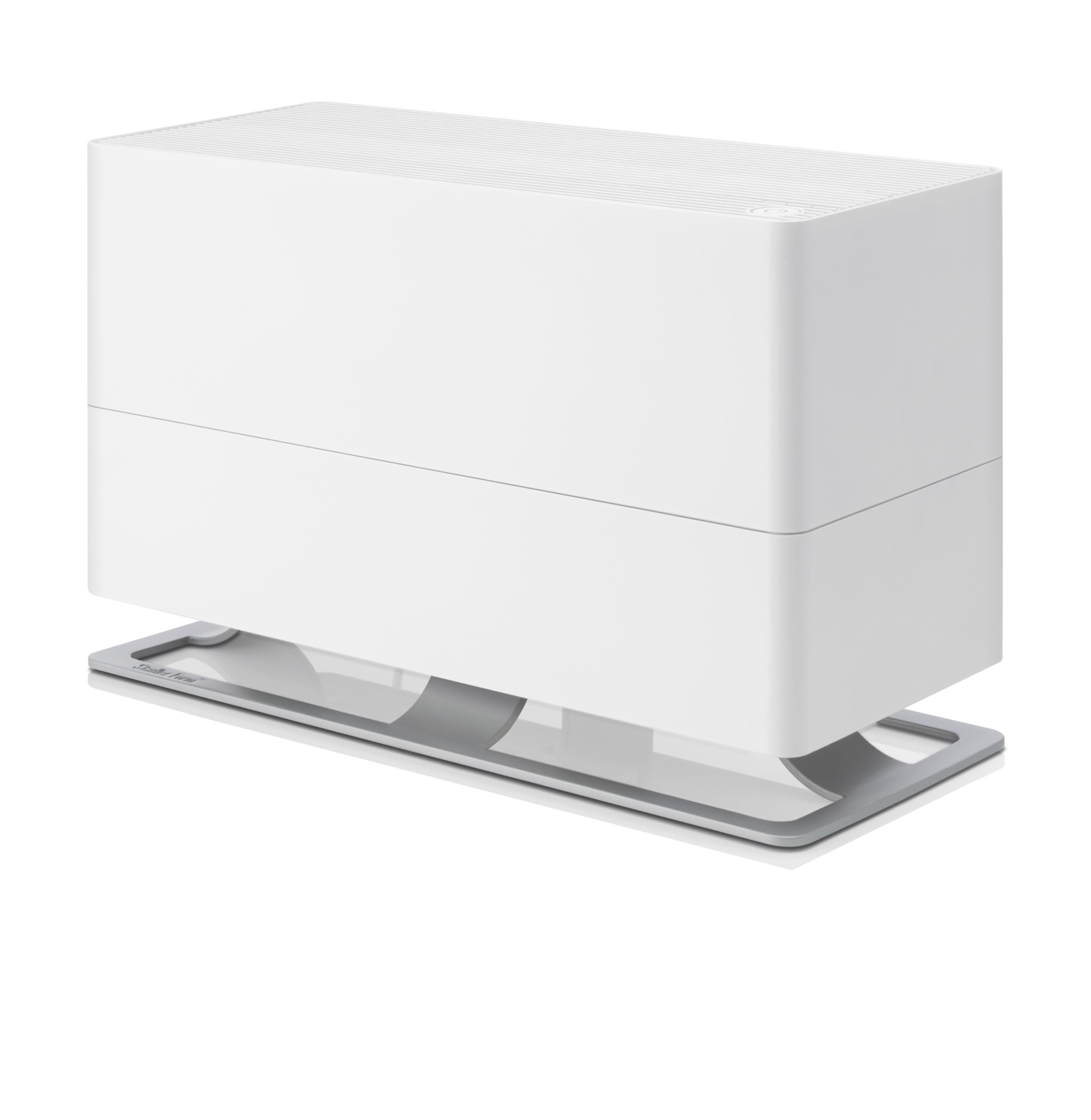 Stadler Form Luftbefeuchter Oskar big, energiesparender Raumbefeuchter für Räume bis 100 m² / 250 m³, Verdunster mit Abschalt-Automatik, dimmbare LEDs, sehr leise, weiss