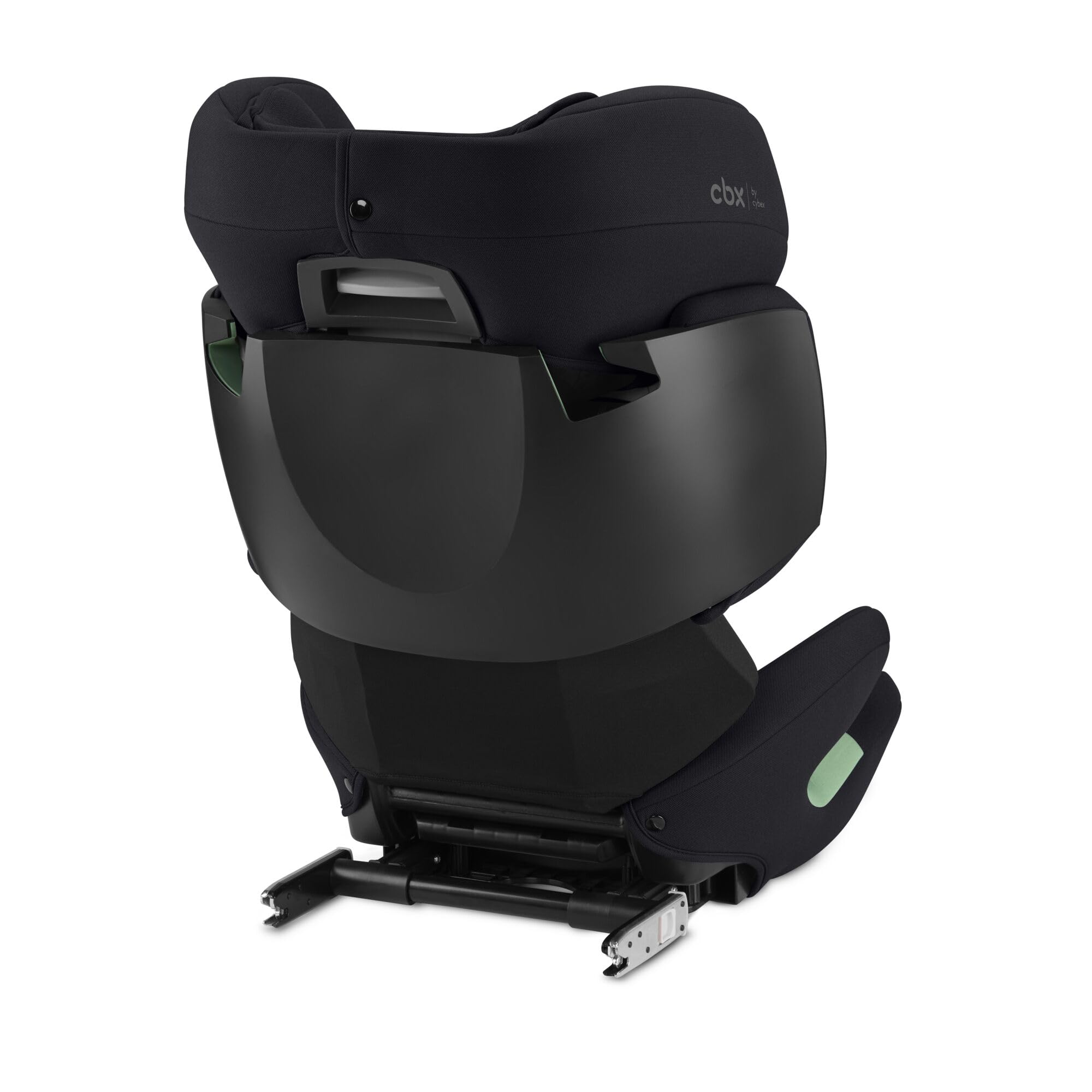 CBX by CYBEX Kinder-Autositz Solution X i-Fix, Für Autos mit und ohne ISOFIX, Ab ca. 3 bis 12 Jahre (100 - 150 cm), Ab ca. 15 bis 50 kg, Schwarz