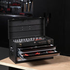 KS Tools 891.0003 Werkzeugtruhe mit 3 Schubladen-rot, L508xH255xB303mm, Farbe, Size