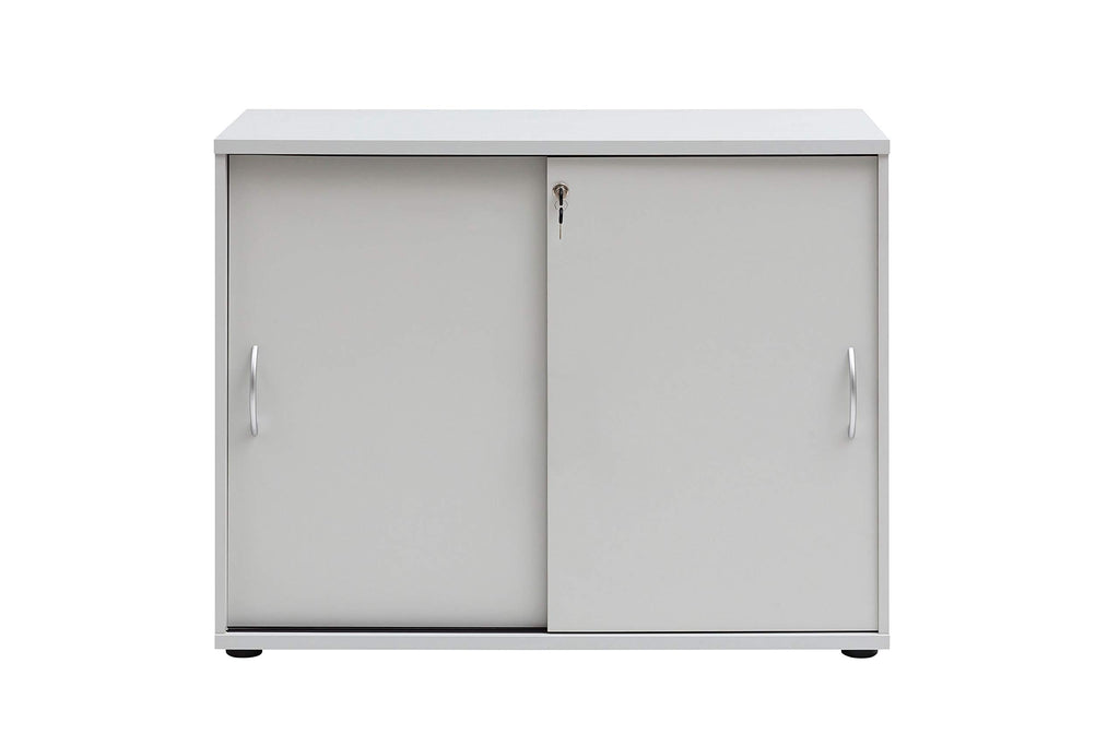 Möbelpartner Aktenschrank Manni 701343, lichtgrau, 100,0 x 39,5 x 77,4 cm