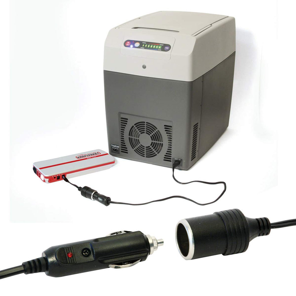 Dino KRAFTPAKET 12V-600A Starthilfegerät 66.6Wh 18000mAh | KFZ Starthilfe Powerbank für Diesel & Benziner | Autobatterie Motorradbatterie |Blei-Säure, GEL, EFB, AGM-Batterie | Für Auto Motorrad Boot