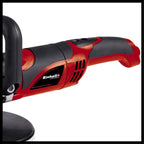 Einhell Polier- und Schleifmaschine CC-PO 1100/1E (1.100 W, bis 3.500 min-1, Drehzahlelektronik, Spindelarretierung, Kletthaftung, inkl. 1x Schaumstoffaufsatz, 2x Synthetikpolierhaube, Schleifpapiere)