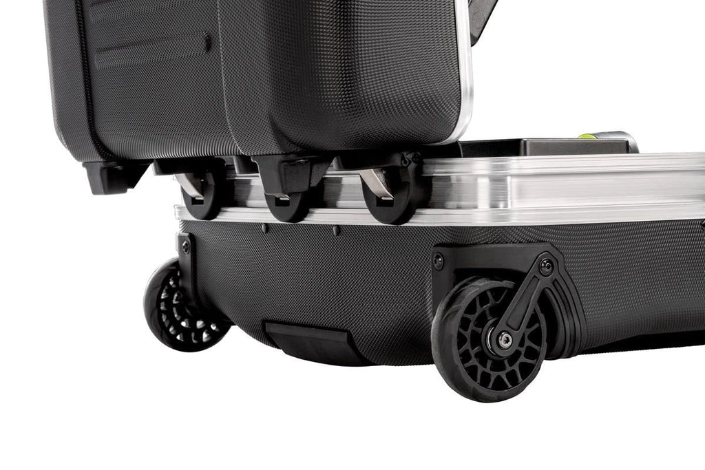 Parat Werkzeugkoffer CLASSIC KingSize Roll neo Safe CP-7 (Größe XL / Werkzeugtasche ohne Inhalt, rollbar / Werkzeug-Trolley schwarz) 789550171