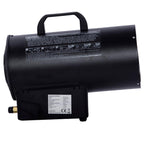FUXTEC FX-GH10 Innen Schwarz 10000 W Heizlüfter Ventilator (Lüfter, INNEN, Flur, Schwarz, 10000 W, Gas)