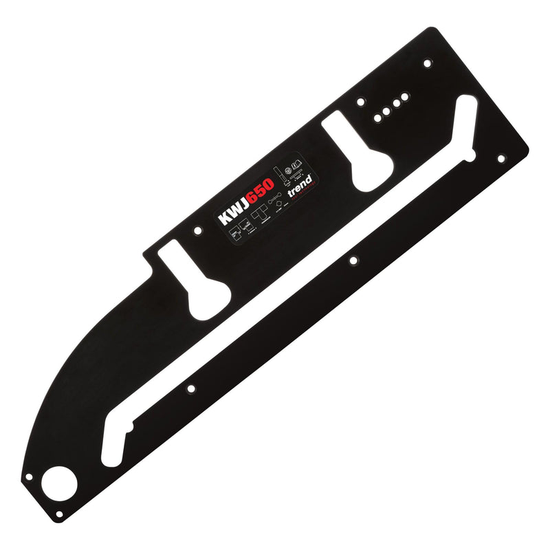 Trend Küchenarbeitsplatten-Frässchablone mit Halbinsel-Schnitt, für Arbeitsplatten bis zu 650 mm, KWJ650