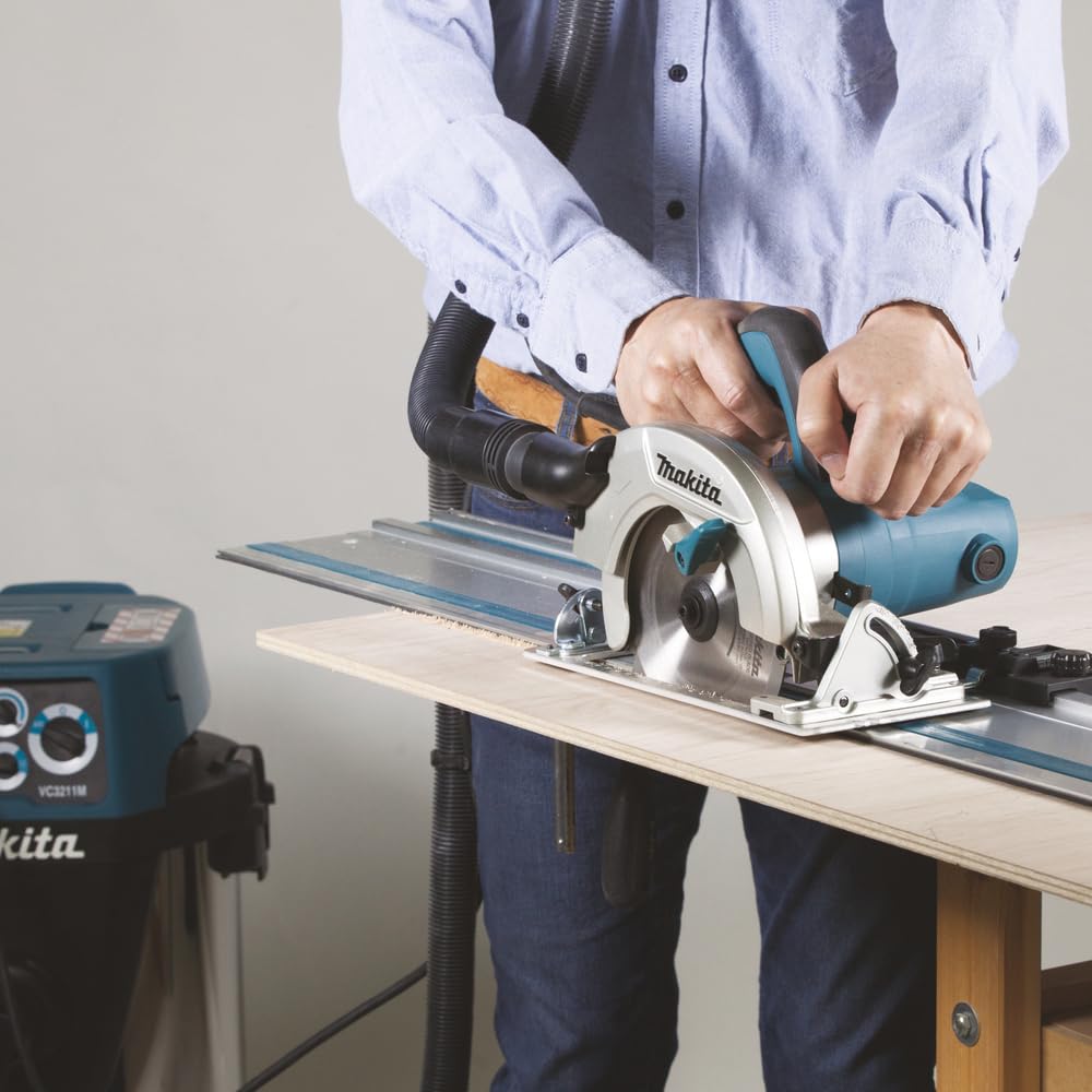 Makita HS6601J Handkreissäge 64 mm, 1.050 W im MAKPAC Blau, Silber Size