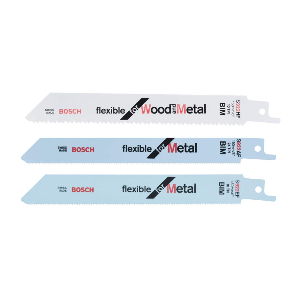 Bosch Professional 18V System Akku Säbelsäge GSA 18 V-LI C (Compact Version, inkl. 3x Säbelsägeblatt, ohne Akku/Ladegerät, L-BOXX)