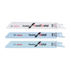 Bosch Professional 18V System Akku Säbelsäge GSA 18 V-LI C (Compact Version, inkl. 3x Säbelsägeblatt, ohne Akku/Ladegerät, L-BOXX)