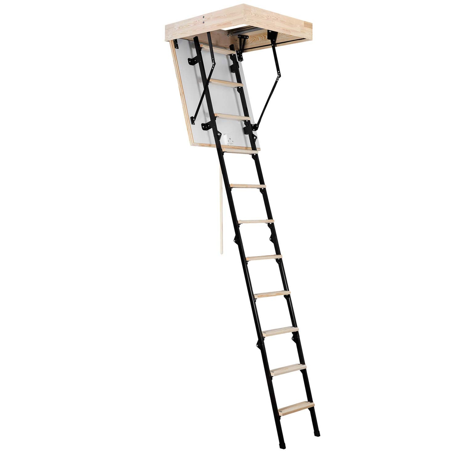 Bodentreppe Mini Thermo Speichertreppe 80x60 Holz Metallleiter