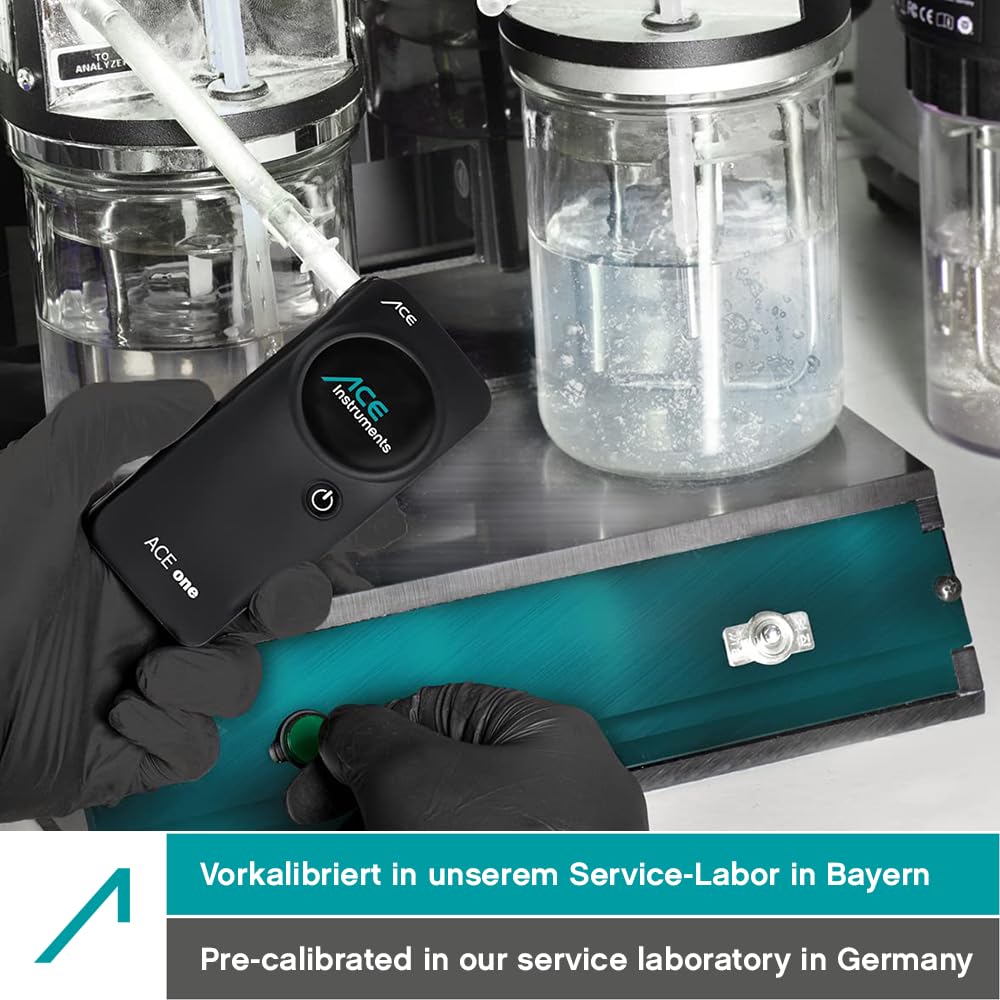 ACE One Alkoholtester Polizeigenau - Promille-Tester Alkomat mit 98,6%