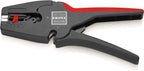 KNIPEX MultiStrip10 Automatische Abisolierzange, 0,03-10,0 mm², einstellbarer Längenanschlag, Abisolierwerkzeug, Abisolierer, 12 42 195